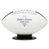 Personalized Baby Birth Announcement Football, Mini-Size Custom Newborn Gift for Baby Shower-Gender Reveal Party-Nursery Decor